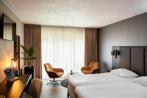 een luxe hotelkamer boek je bij maashof via venlo convention bureau